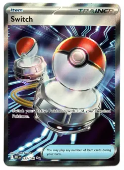 Switch 123/094 - Pokemon TCG - Phantasmal Flames Ultra Rare Holo - M/NM - Image 1