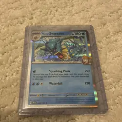 Pokemon TCG Misty's Gyarados Reverse Holo Rare Destined Rivals 049/182 - Image 1
