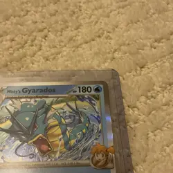 Pokemon TCG Misty's Gyarados Reverse Holo Rare Destined Rivals 049/182 - Image 3