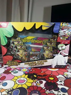 Pokemon TCG Ascended Heroes Premium Poster Collection Mega Gardevoir Box - Image 1