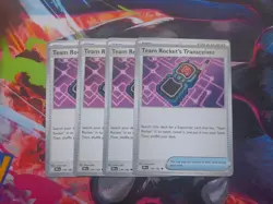 4x Team Rocket's Transceiver 178/182 x4 - Destined Rivals - Pokemon - Playset - Image 1