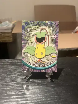 Victreebel #71 Topps Pokemon TV Animation Edition Blue LABEL LP - Image 1