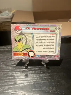 Victreebel #71 Topps Pokemon TV Animation Edition Blue LABEL LP - Image 2