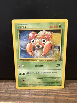 Pokemon 1st Edition Jungle Paras 59/64 NM/M - Image 1