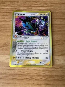 Pokemon TCG Gyarados EX Holon Phantoms Holo Rare Delta Species 8/110 - Image 2