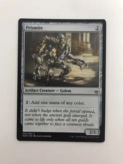 Prismite MTG Magic the Gathering Card NM Near Mint WAR - Image 1