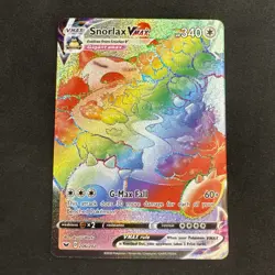 Snorlax VMAX (Secret) 206/202 Swsh01: Sword & Shield Rainbow Holo Pokemon - Image 1