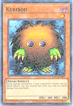 Kuriboh HAC1-EN005 Yu-Gi-Oh! Light Play 1st Edition Duel Terminal - Image 1