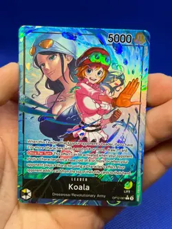 One Piece Legacy of the Master Koala OP12-081 Alternate Art Leader NM - Image 2