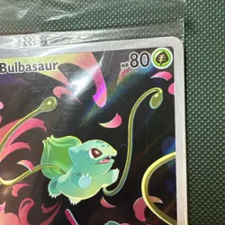 Bulbasaur 133/132 Me01: Mega Evolution Holo Promo SEALED Stamped - Pokemon TCG - Image 5