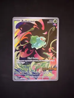 Pokemon Bulbasaur 133/132 Me01 Mega Evolution Illustration Rare Holo Stamped - Image 3