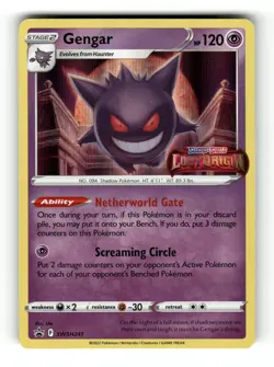 Gengar - (Prerelease) Promo SWSH: Sword & Shield Promo Cards SWSH241 NM - Image 1