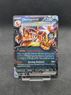 Pokemon Card Charizard EX SVP 196 Black Star Promo Holo Rare NM - Image 1