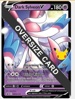 Dark Sylveon V SWSH134 Jumbo Cards Holo - Image 1