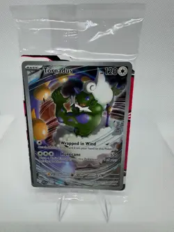 Tornadus 210 Sv: Scarlet & Violet Promo Card Holo M/NM ( Sealed ) - Image 1