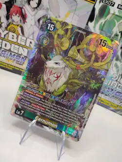 Digimon Card Game Cernumon (Alternate Art) EX9-045 SR Versus Monsters NM - Image 4