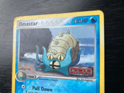 Pokemon Omastar 20/108 Revers Holo Ex Power Keepers Pokemon Card Stamped VG/MP - Image 5