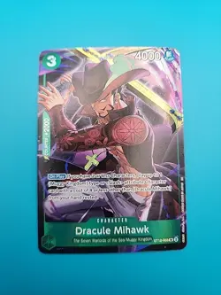 Dracule Mihawk (Illustration Box Vol.4) ST12-003 One Piece Promotion Cards Foil - Image 1