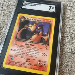 2000 Dark Charizard #21 SGC 7 Vintage Pokemon Card Graded Encapsulated Slab RARE - Image 5