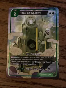 Peak of Apathy UR TCG Cookierun Braverse Card BS8-069 - Image 1