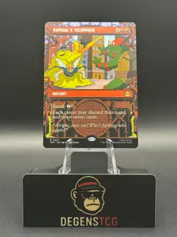 Raphael's Technique (Showcase) Teenage Mutant Ninja Turtles Regular 0237 - Image 1