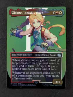 2025 Magic: The Gathering ZIDANE, TANTALUS THIEF #0405 Final Fantasy Uncommon - Image 1