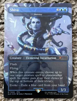 Shiva 7005 Flash Flying Evoke Secret Lair Drop MTG Luisa J Preissler 2025 - Image 2
