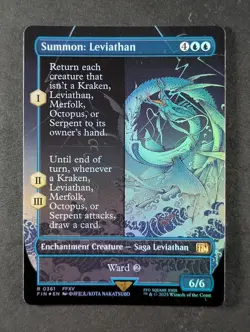 2025 Magic: The Gathering SUMMON: LEVIATHAN #0361 Final Fantasy Rare English - Image 1