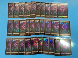 Dominaria United SWAMP x30 mtg Full Art Foil lp or better I Combine Ship - Image 1