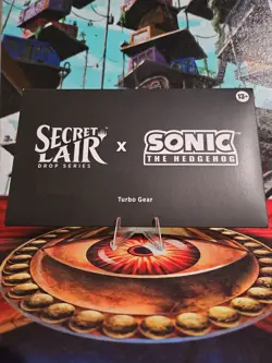 Secret Lair x Sonic the Hedgehog Superdrop: Turbo Gear (Non-Foil) - Image 1