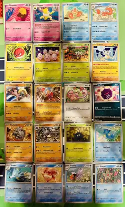 Pokemon 151 Complete Common/Uncommon Set 128 Cards. Beginner Master Set - Image 5