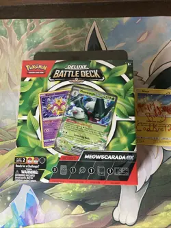 Pokemon TCG Deluxe Battle Deck - Meowscarada EX - Image 1