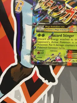 Pokemon TCG Mega M Beedrill EX XY158 Black Star Promo - Image 4