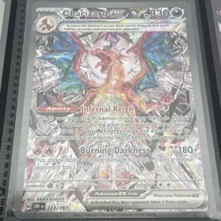 Charizard ex 223/197 SV03 Obsidian Flames Secret Rare Full Art Pokemon N/M - Image 1