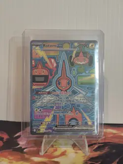 Rotom ex 126/094 SIR Full Art Holo Pokemon Mega Evolution Phantasmal Flames - Image 1