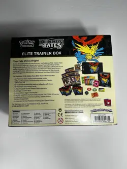 Pokemon Hidden Fates Elite Trainer Box Moltres Zapdos Articuno Booster English - Image 2