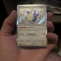 Pokemon Snorlax 202/091 SV: Paldean Fates Shiny Rare Holo NM 🔥 - Image 1