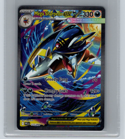 Mega Sharpedo ex 127/094 Phantasmal Flames - Pokemon TCG NM - Image 1