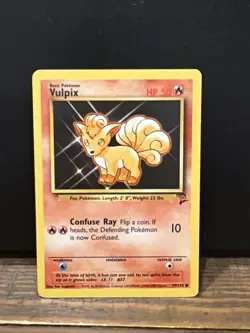 Vulpix - 99/130 Base Set 2 - Pokemon TCG - 2000 - Image 1