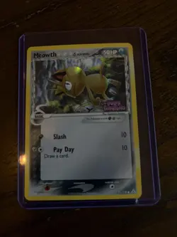 Pokemon Meowth (Delta Species) Holon Phantoms 71/110 Reverse Holo NM/LP - Image 1