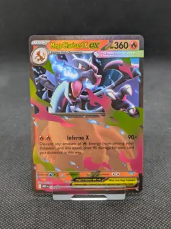 Mega Charizard X EX 029 Mega Evolution Black Star Promo Pokemon MINT! - Image 1