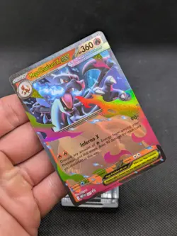 Mega Charizard X EX 029 Mega Evolution Black Star Promo Pokemon MINT! - Image 2
