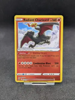 Radiant Charizard 020/159 - Crown Zenith Radiant Rare Pokemon MINT! - Image 1