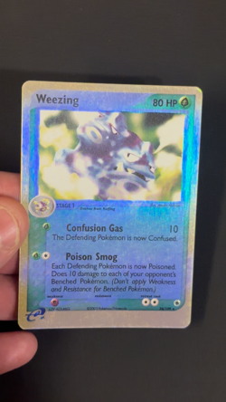 2003 Pokemon Weezing 24/109 Ruby and Sapphire Reverse Holo NM - Image 2