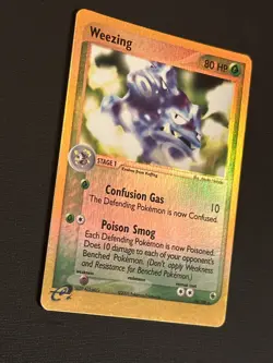 2003 Pokemon Weezing 24/109 Ruby and Sapphire Reverse Holo NM - Image 3