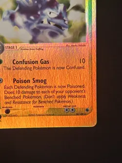 2003 Pokemon Weezing 24/109 Ruby and Sapphire Reverse Holo NM - Image 5