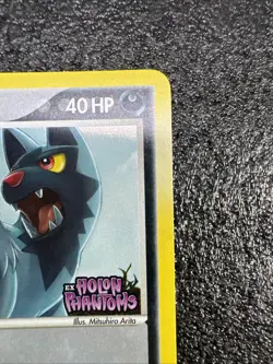 2006 POKEMON POOCHYENA 80/110 EX HOLON PHANTOMS -REVERSE HOLO- STAMPED NM - Image 4