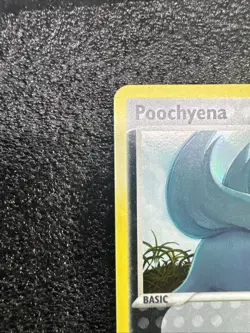 2006 POKEMON POOCHYENA 80/110 EX HOLON PHANTOMS -REVERSE HOLO- STAMPED NM - Image 5