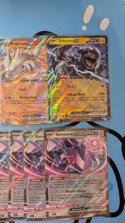 Pokemon Black Bolt And White Flare EX Lot (38 Cards) - Image 3