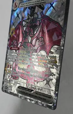 Pokemon TCG Scarlet & Violet Black Star Promo Charizard EX 074 Full Art Holo NM - Image 5